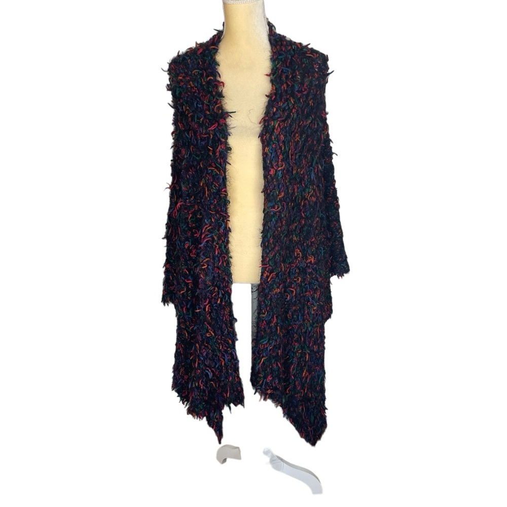 Chicos Poncho wrap one size‎ multi color speckled